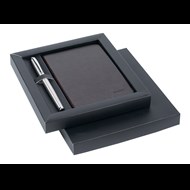 SD200-2 Premium Defter A6 Teramo Kahverengi & 800 Roller Titanyum Krom Ürün görseli