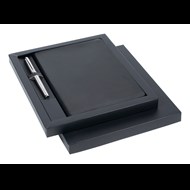  SD200-1 Premium Defter A5 Teramo Siyah & 800 Roller Titanyum Krom Ürün görseli