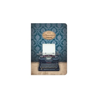 Retro Typewriter Multi Defter A6