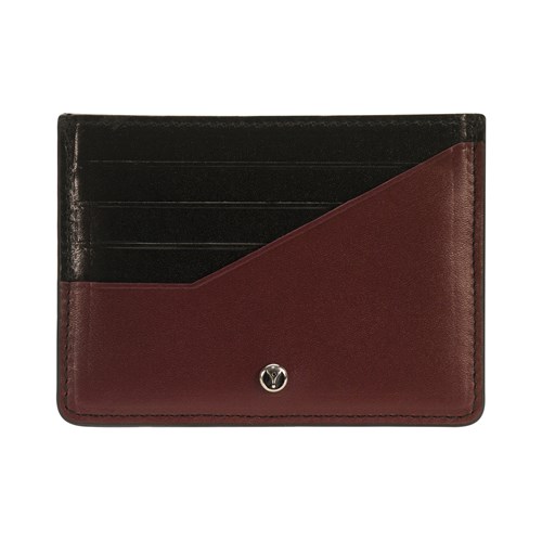  DR4104-D1 Slim Kredi Kartlık Bordo-Siyah