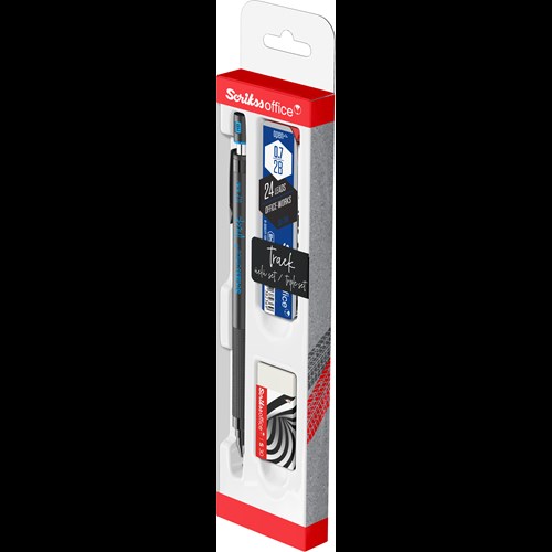 Track 3'lü Set Mekanik Kurşun Kalem 0.7 mm Mavi