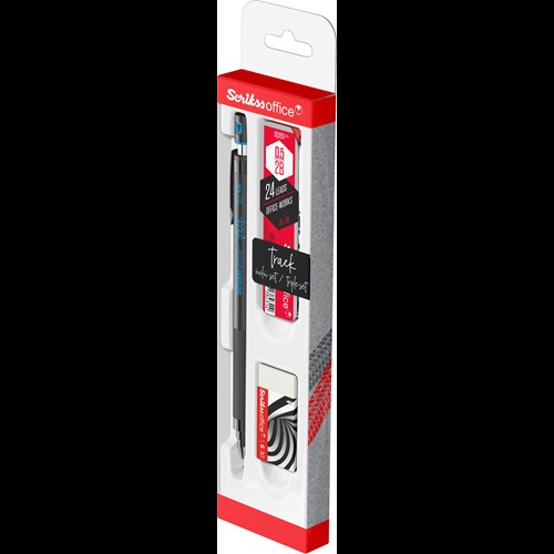 Track 3'lü Set Mekanik Kurşun Kalem 0.5 mm Mavi
