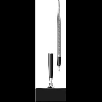 Tekli Masa Takımı Ahşap Lake 17 Dolma Kalem Siyah