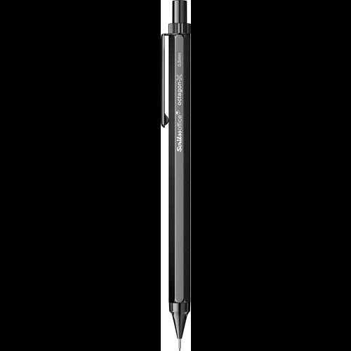 Octagon-X Mekanik Kurşun Kalem 0.5 mm Siyah 12'li Kutu