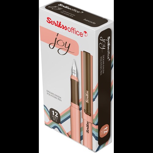 Joy Dolma Kalem M Uç Mavi 12'li Kutu