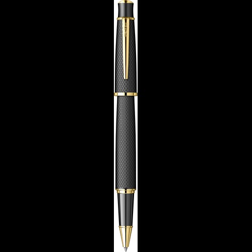 620 Roller Kalem Mat Siyah Altın
