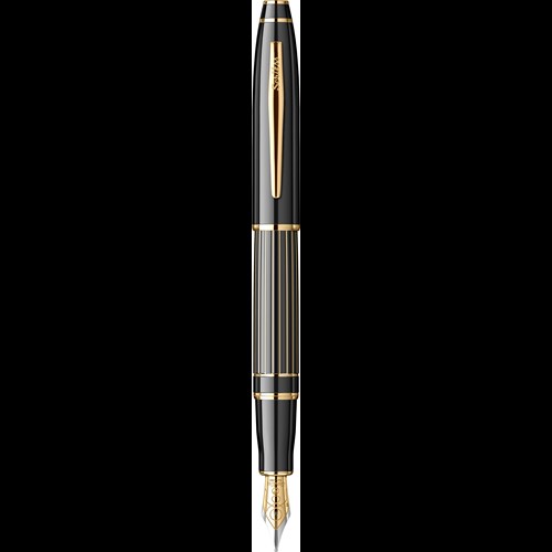 Noble 350 Dolma Kalem M Uç Siyah Altın