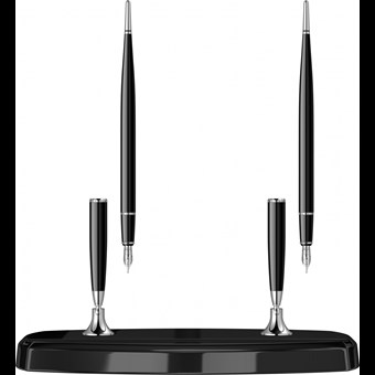 İkili Masa Takımı 17 Dolma Kalem & Dolma Kalem Siyah