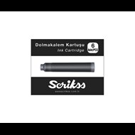  Dolma Kalem Kartuş 6'lı Paket Siyah Ürün görseli