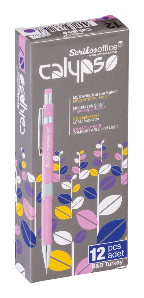  Calypso Color Mekanik Kurşun Kalem 0.7 mm 12'li Kutu Mor Ürün görseli