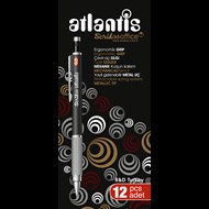  Atlantis Mekanik Kurşun Kalem 0.5 mm 12'li Kutu Siyah  Ürün görseli