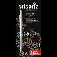  Atlantis Mekanik Kurşun Kalem 0.5 mm 12'li Kutu Gümüş Ürün görseli