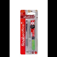 Atlantis Mekanik Kurşun Kalem 0.5 mm Gümüş - Silgi - Min 3'lü Blister Ürün görseli