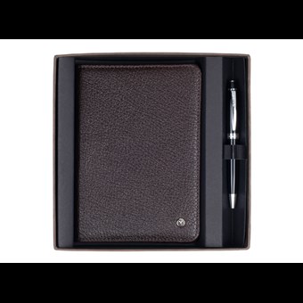  DR2110-2 Hakiki Deri Toscana Jotter (Notluk) Kahve