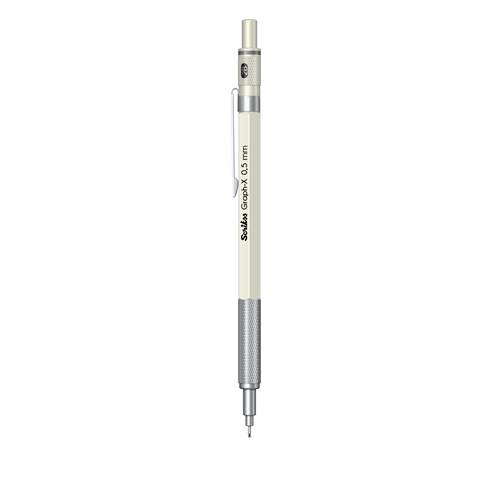  Graph-X Mekanik Kurşun Kalem 0.5 mm Mat Beyaz