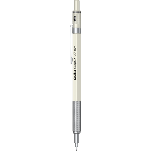  Graph-X Mekanik Kurşun Kalem 0.7 mm Beyaz