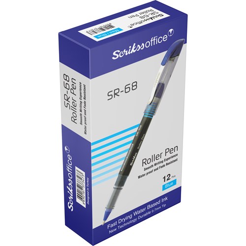 SR68 Roller Kalem 0.7 mm Mavi 12'li Kutu