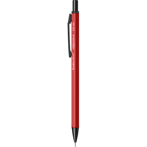  Hexagon-R Mekanik Kurşun Kalem 0.5 mm Kırmızı