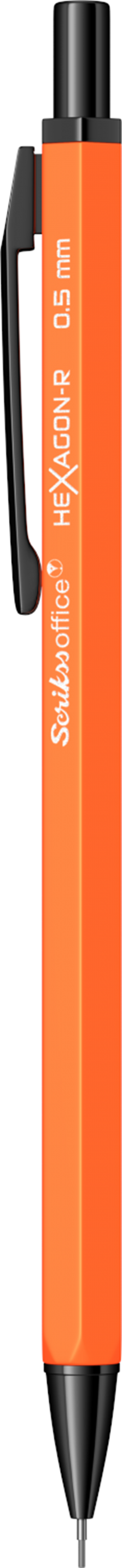  Hexagon-R Mekanik Kurşun Kalem 0.5 mm Turuncu