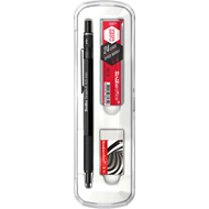  Graph-X 3'lü Set Mekanik Kurşun Kalem 0.5 mm Mat Siyah Ürün görseli