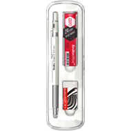 Graph-X 3'lü Set Mekanik Kurşun Kalem 0.5 mm Beyaz Ürün görseli