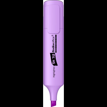 SH712 Fosforlu Kalem Pastel Lila 12'li Kutu