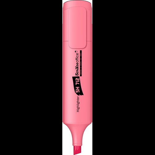 SH712 Fosforlu Kalem Pastel Pembe 12'li Kutu