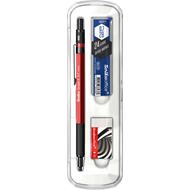  Graph-X 3'lü Set Mekanik Kurşun Kalem 0.7 mm Kırmızı Ürün görseli