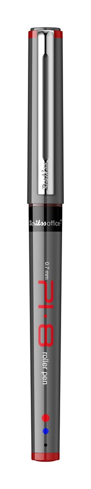  PI8 Roller Kalem 0.7 mm 12'li Kutu Kırmızı Ürün görseli