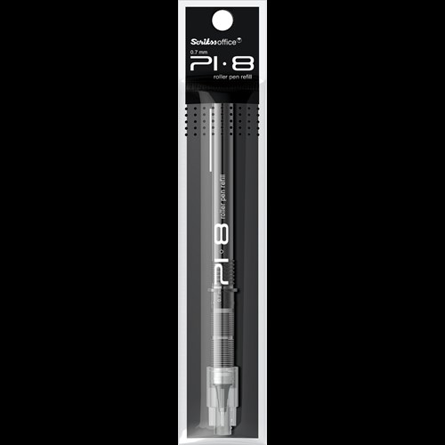  PI8 Roller Kalem Refil Siyah Tekli Blister