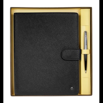  DR8114-1 Portföy Siyah-78 Tükenmez Kalem Siyah