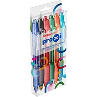  Proxi Jel Tükenmez Kalem 1.2 mm 6'lı Blister Karışık Renk Ürün görseli