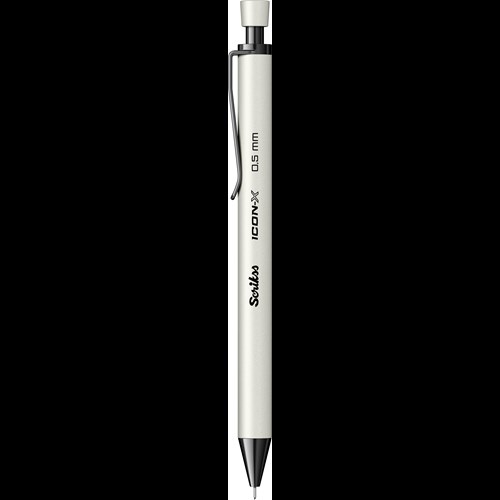 Icon-X Mekanik Kurşunl Kalem Metal 0.5 mm Beyaz
