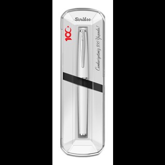 33 Roller Kalem Beyaz Kristal Kutu 100. Yıl