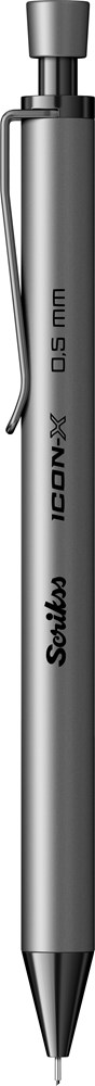 Icon-X Mekanik Kurşun Kalem Metal 0.5 mm Antrasit 12'li Kutu Ürün görseli